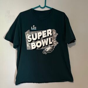 Fanatics Green Super Bowl Short Sleeve Tee